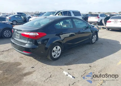 2015 Kia Forte Lx из США, поврежденный, VIN KNAFX4A64F5391372